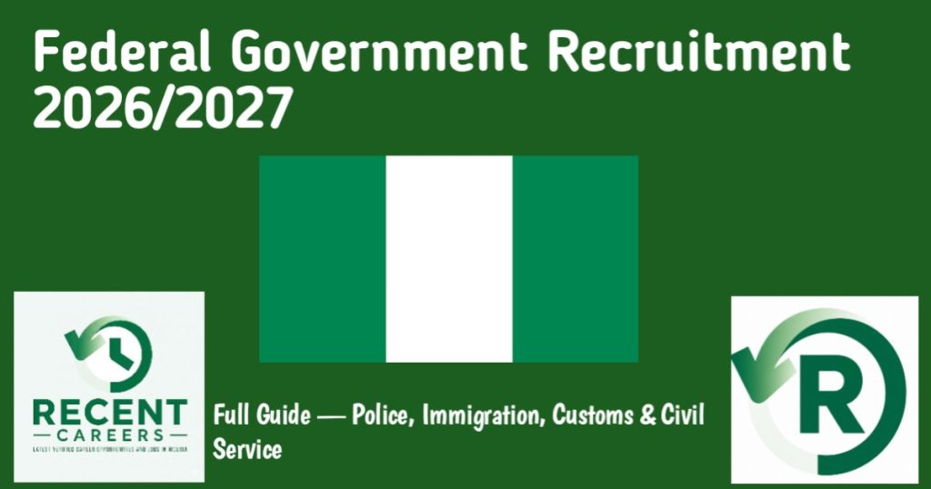 federal government recruitment